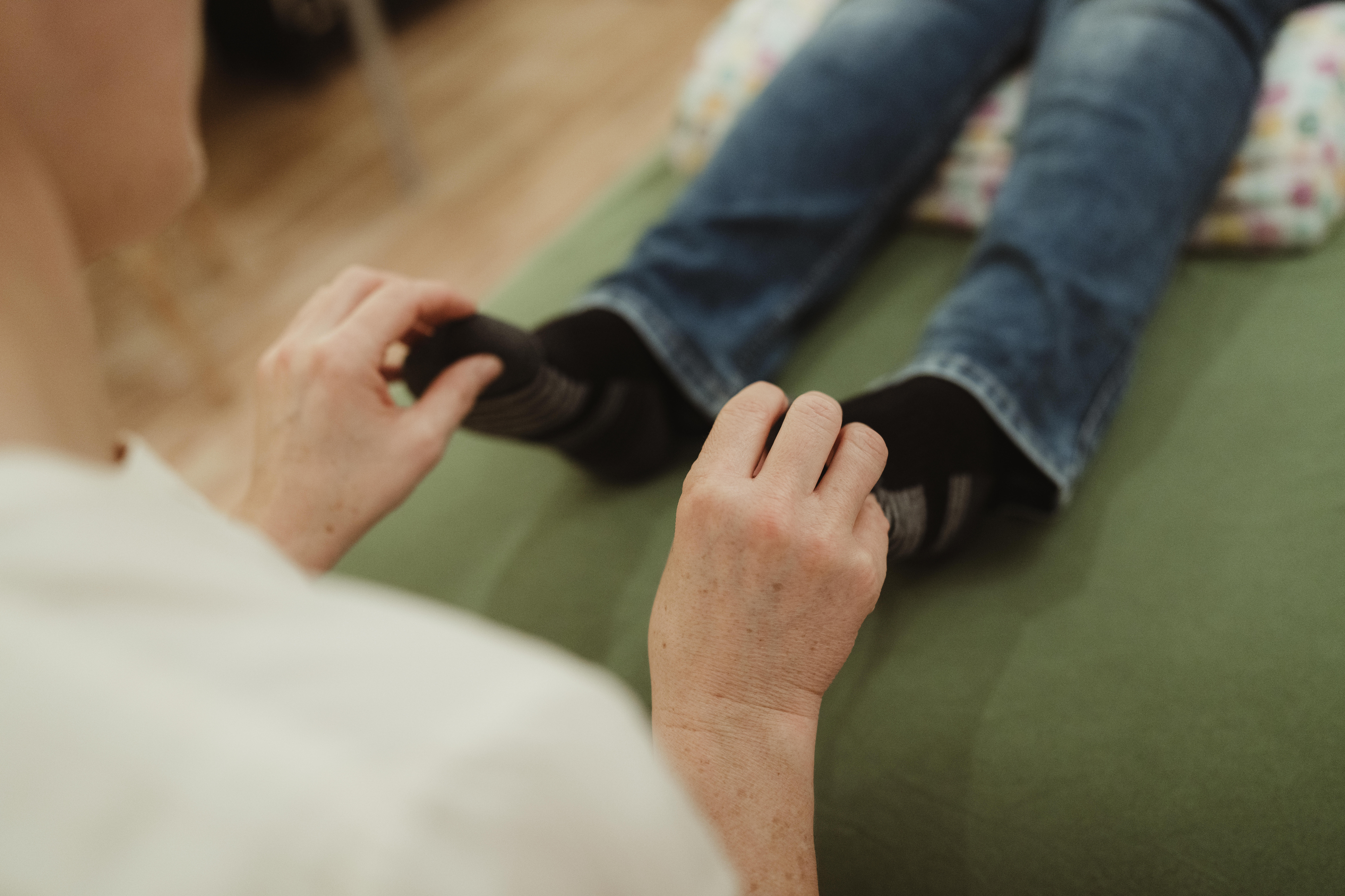 Heilpraktikerin bei Therapie Anwendung